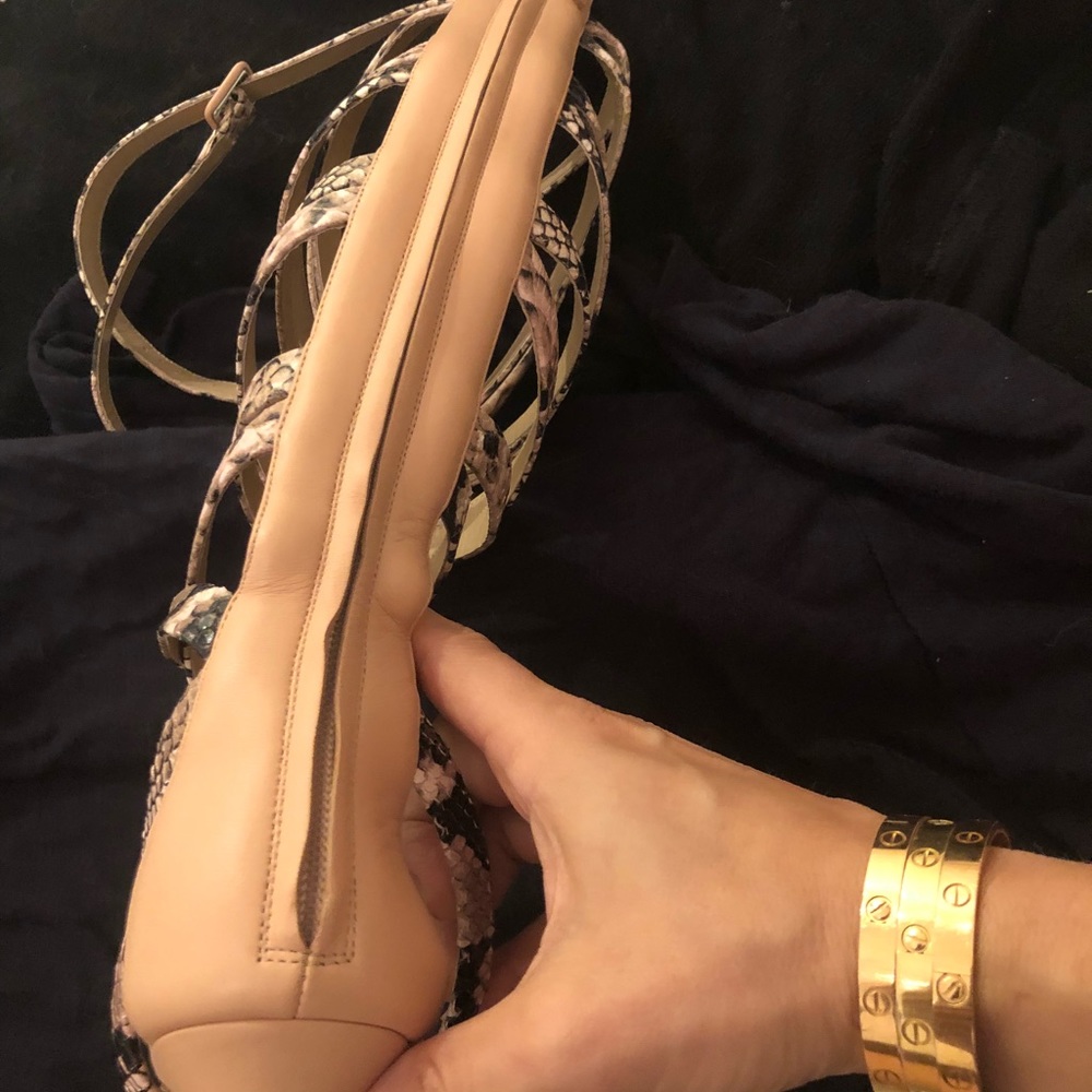 Python gysupie gladiator heels. - Picture 4 of 6